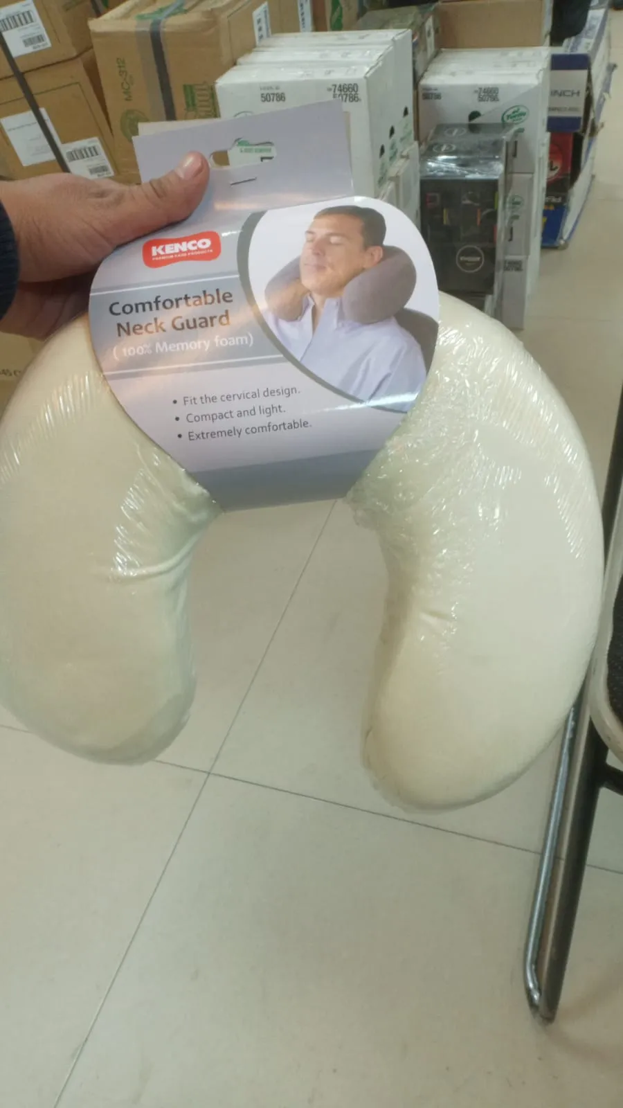 Kenco U Shaped Neck Cushion Memory Foam