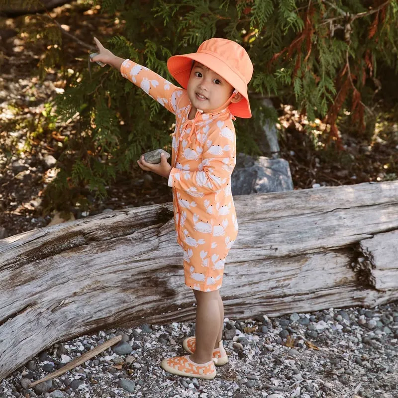 Kids One Piece UV Sun Suit - Crabby Crab