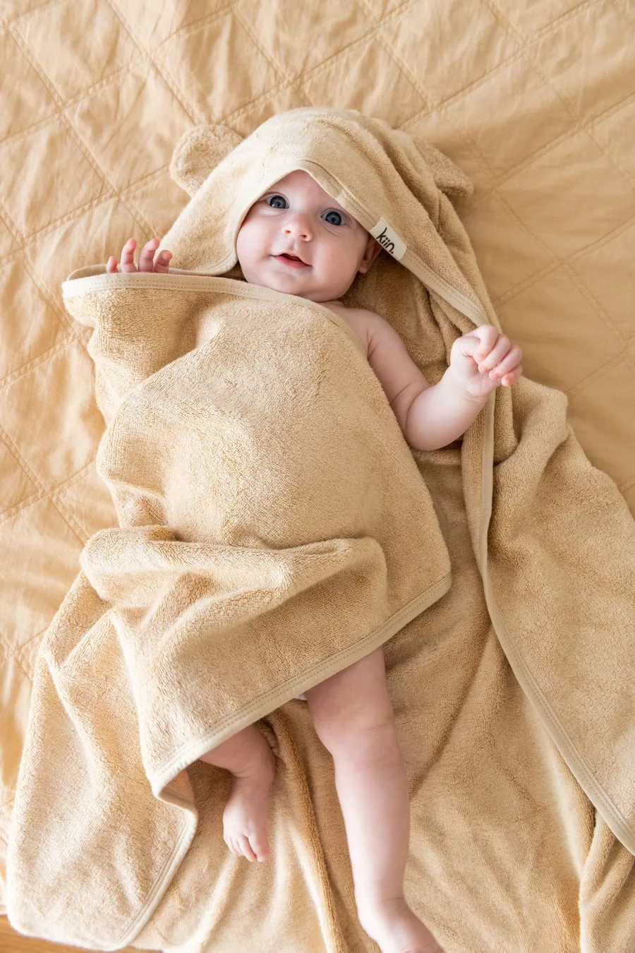 Kiin Bamboo Cotton Hooded Towel