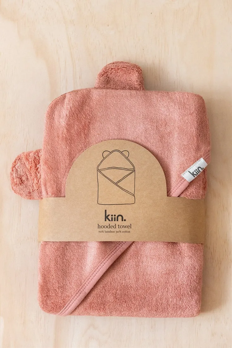 Kiin Bamboo Cotton Hooded Towel