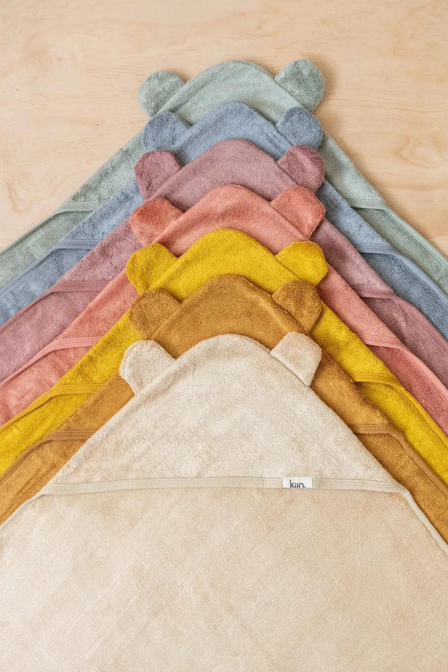 Kiin Bamboo Cotton Hooded Towel