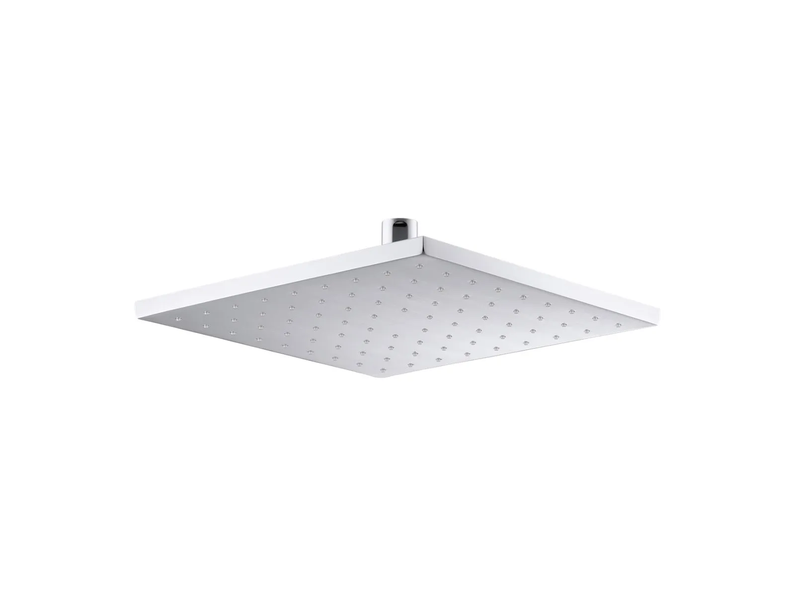 KOHLER K-13696-G Contemporary 10" square single-function rainhead, 1.75 gpm