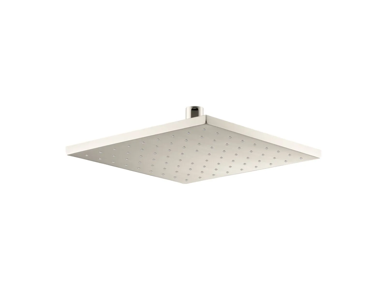 KOHLER K-13696-G Contemporary 10" square single-function rainhead, 1.75 gpm
