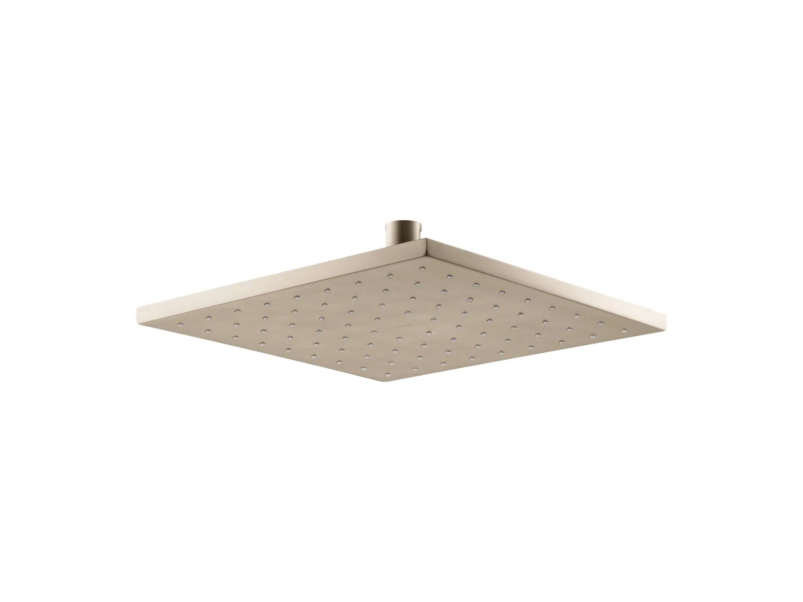 KOHLER K-13696-G Contemporary 10" square single-function rainhead, 1.75 gpm
