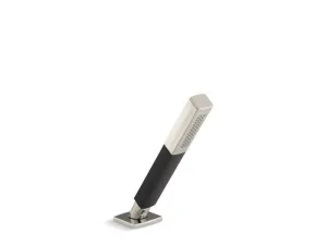 KOHLER K-45203 Shift Square 2.0 gpm multifunction handshower with Black handle