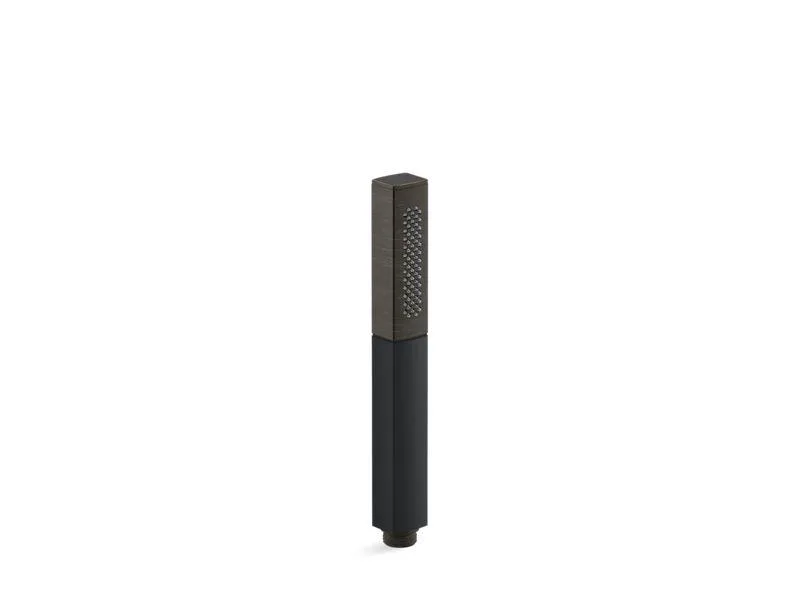 KOHLER K-45203 Shift Square 2.0 gpm multifunction handshower with Black handle