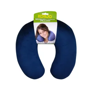 Korjo Memory Foam Pillow - Blue