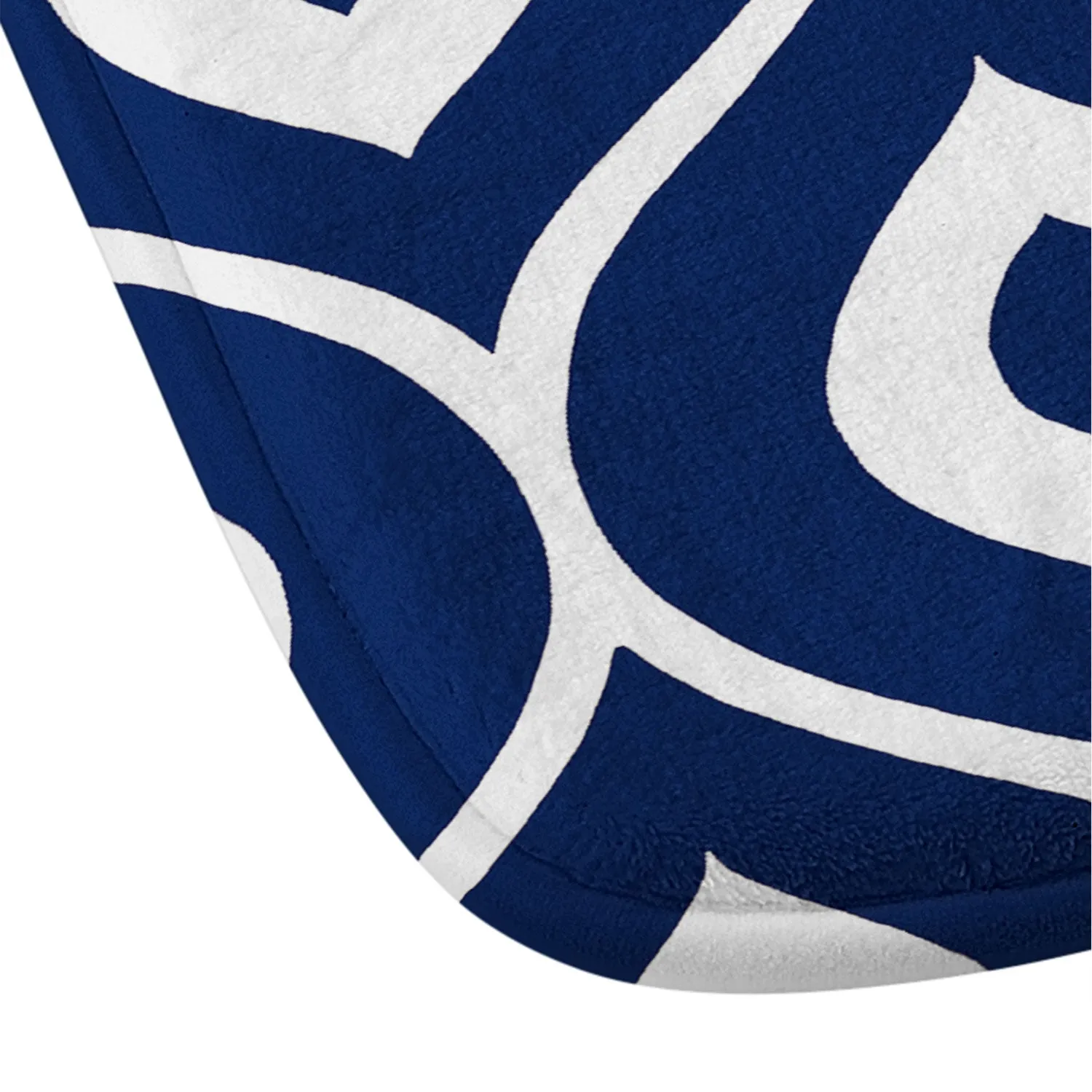LEELA NAVY MEMORY FOAM BATH MAT