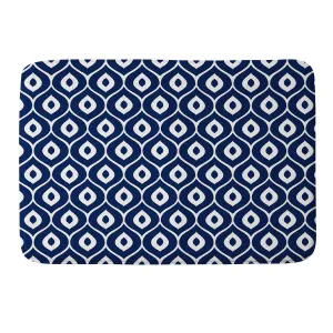 LEELA NAVY MEMORY FOAM BATH MAT