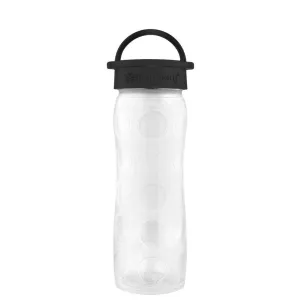 LifeFactory 16oz Glass Water Bottle - Gray