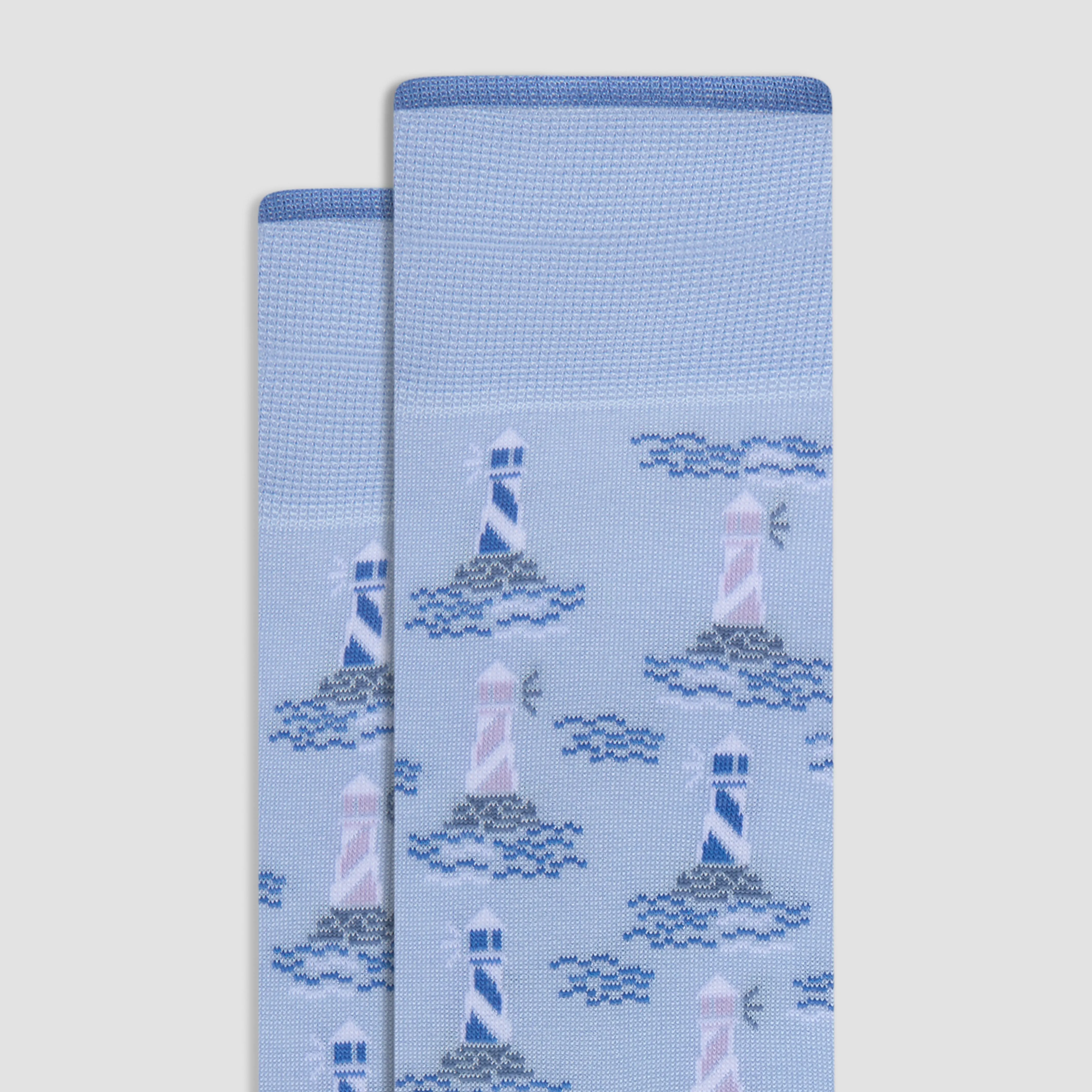 Lighthouse Mid-Calf Socks