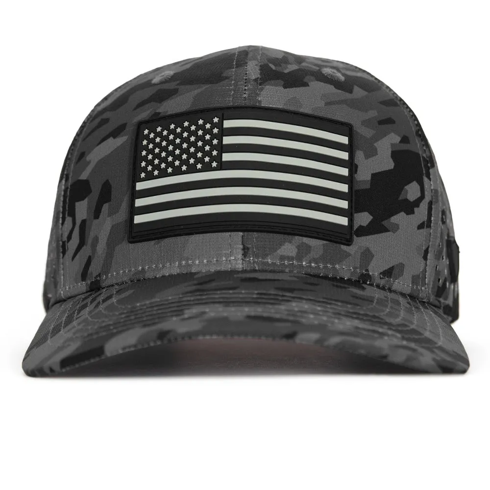 Limited Edition Performance Snapback | Pink Battle | Geo-Camo | Blackout