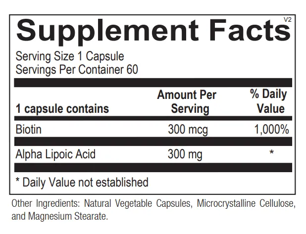Lipoic Acid 300 MG