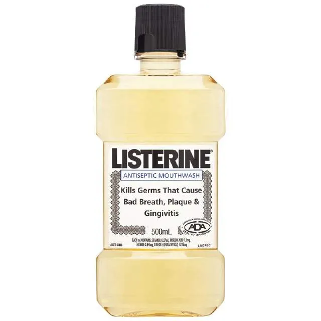 Listerine Gold Original 500ml