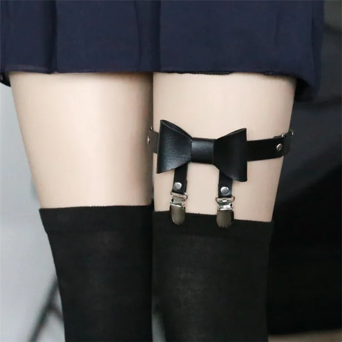 lolita anti-slip sock clip leg ring yc23021
