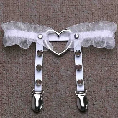lolita anti-slip sock clip leg ring yc23021