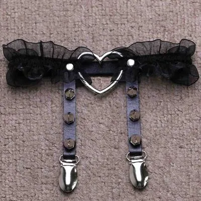 lolita anti-slip sock clip leg ring yc23021