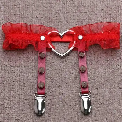lolita anti-slip sock clip leg ring yc23021