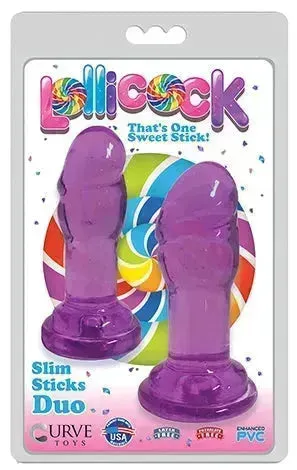 Lollicock Slim Stick Duo Grape Ice****