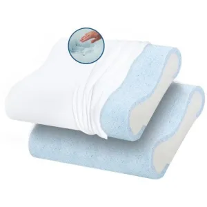 Maison Blanche | Gel Base Contour Memory Foam Pillow