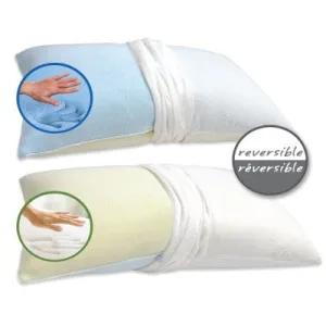 Maison Blanche | Reversible Memory Foam to Gel Pillow