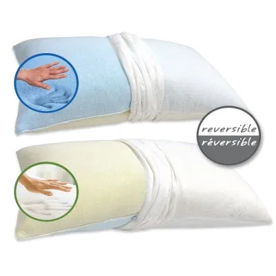 Maison Blanche | Reversible Memory Foam to Gel Pillow