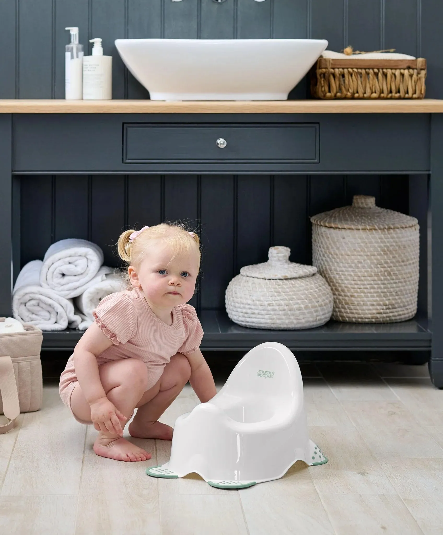 Mamas & Papas Anti Slip Potty – Eucalyptus