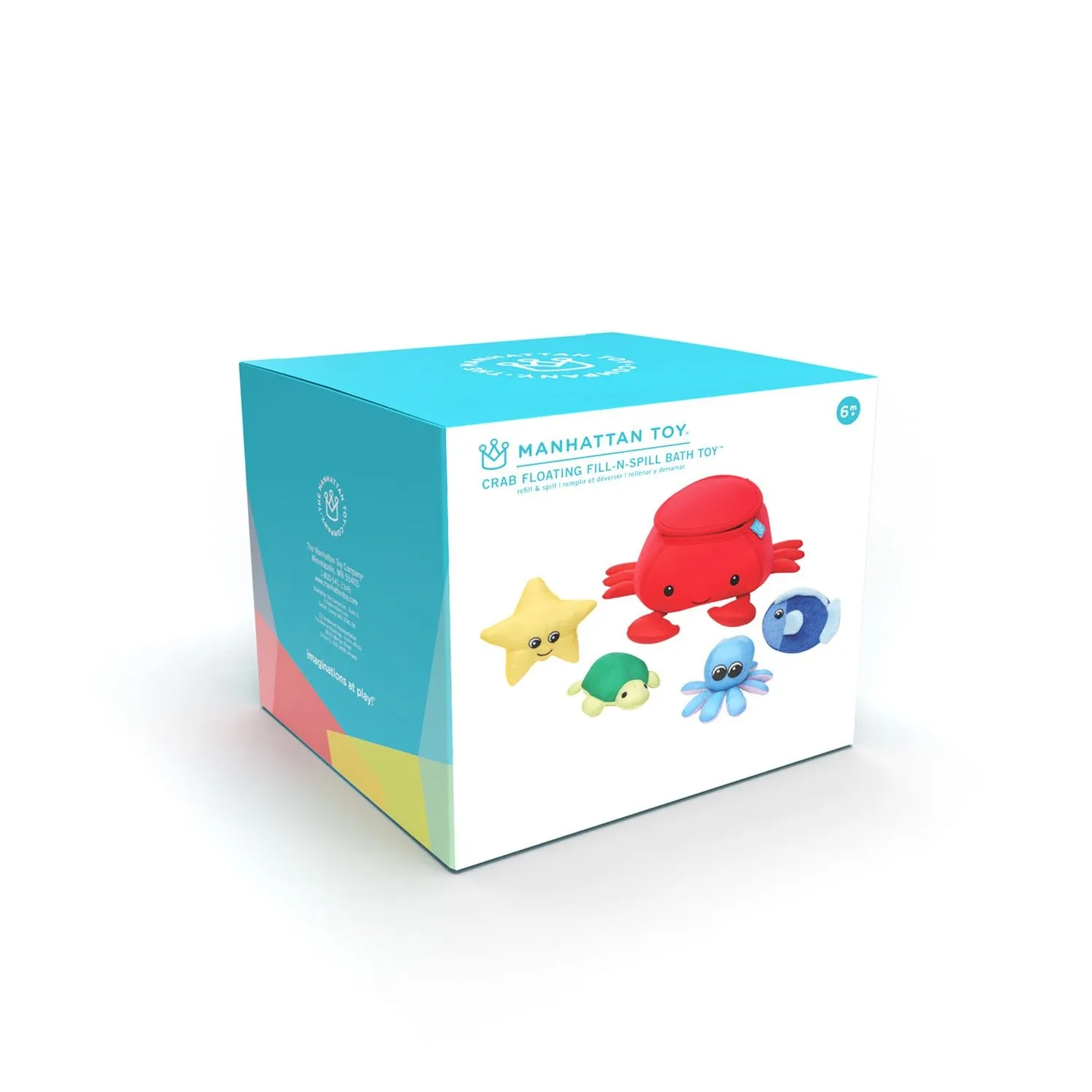 Manhattan Toys Crab Floating Fill n Spill