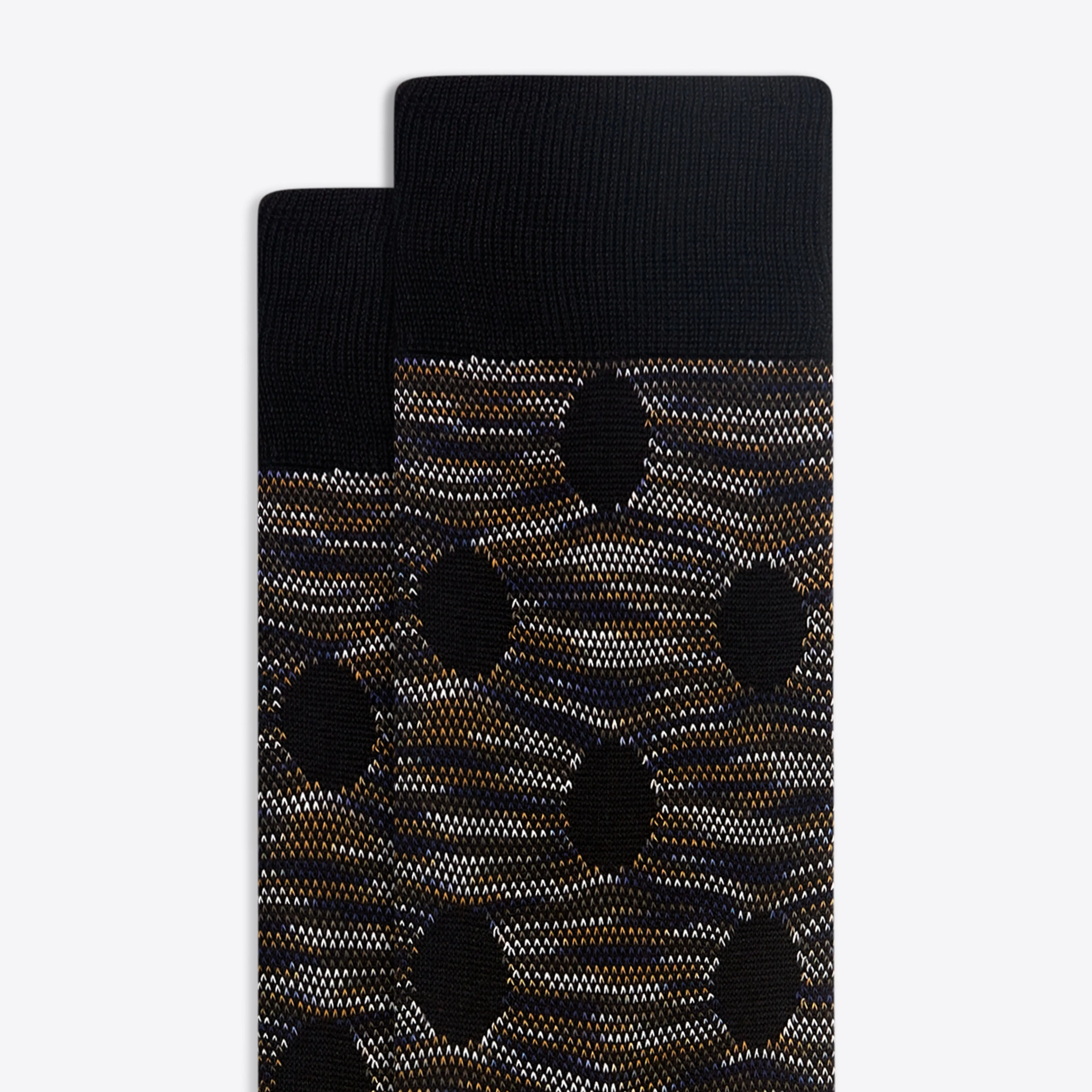 Melange Dots Mid-Calf Socks