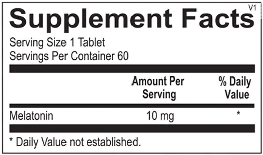 MELATONIN 10 mg
