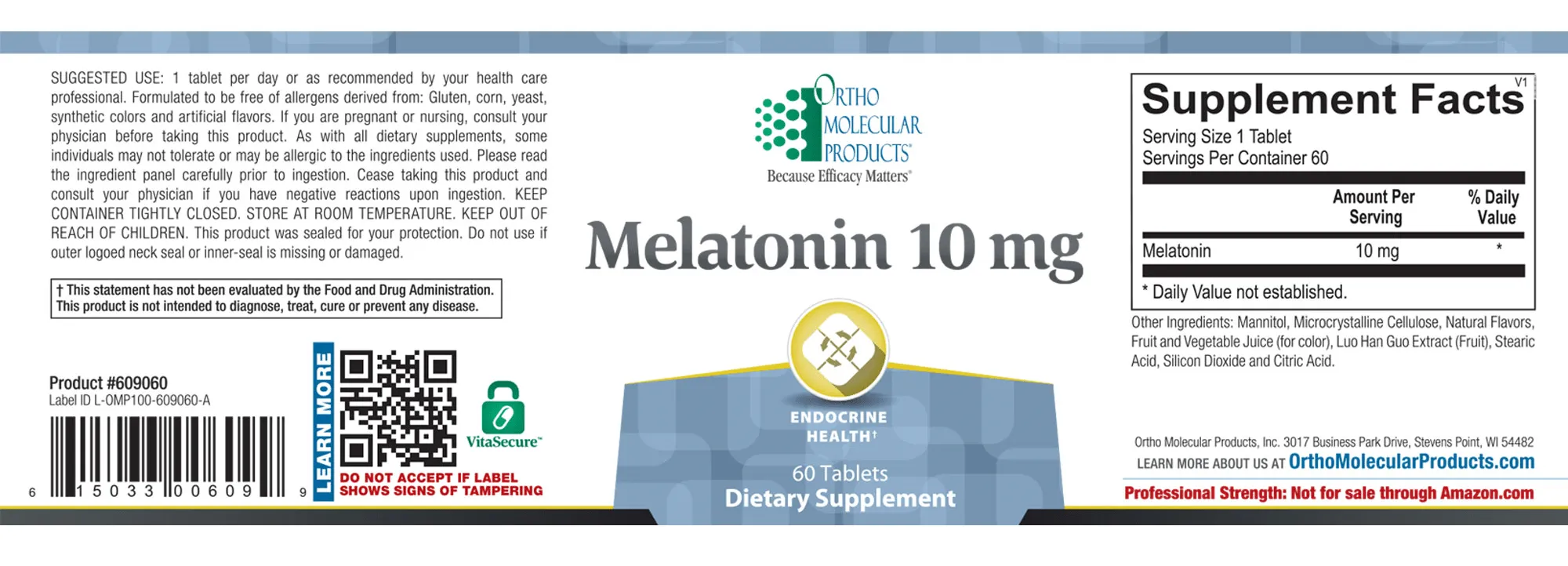 MELATONIN 10 mg
