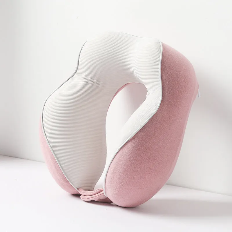 Memory Cotton U-shaped Neck Travel Pillow