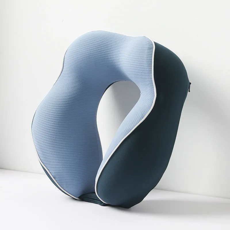 Memory Cotton U-shaped Neck Travel Pillow