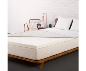 Memory Foam Mattress Topper w/Cover 8cm