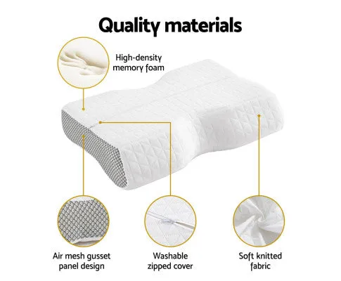 Memory Foam Pillow Contour Neck