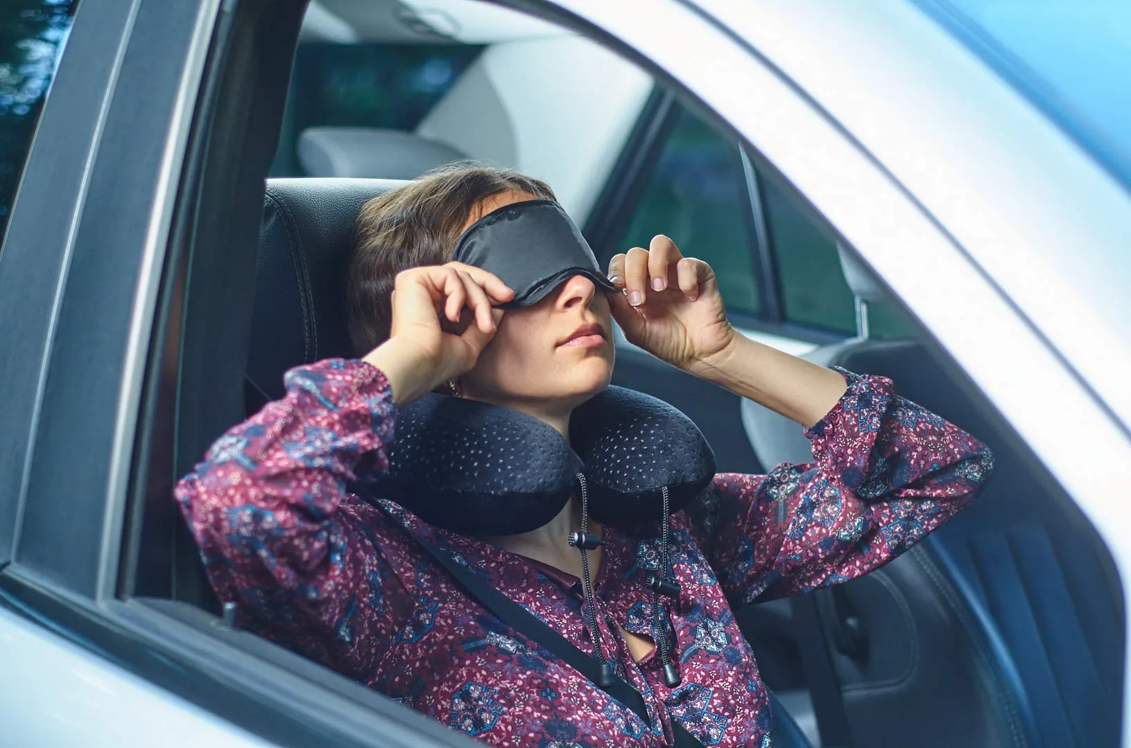 Memory Foam Travel Pillow