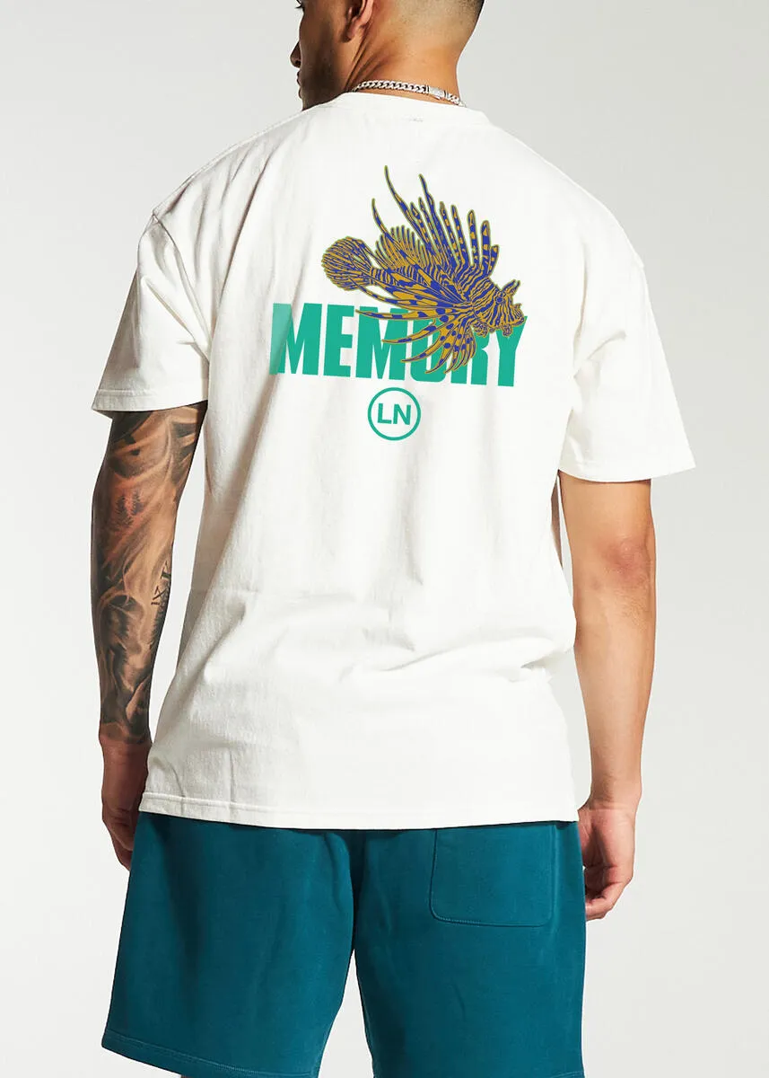 Memory Lane Lion Fish Tee (Off White)