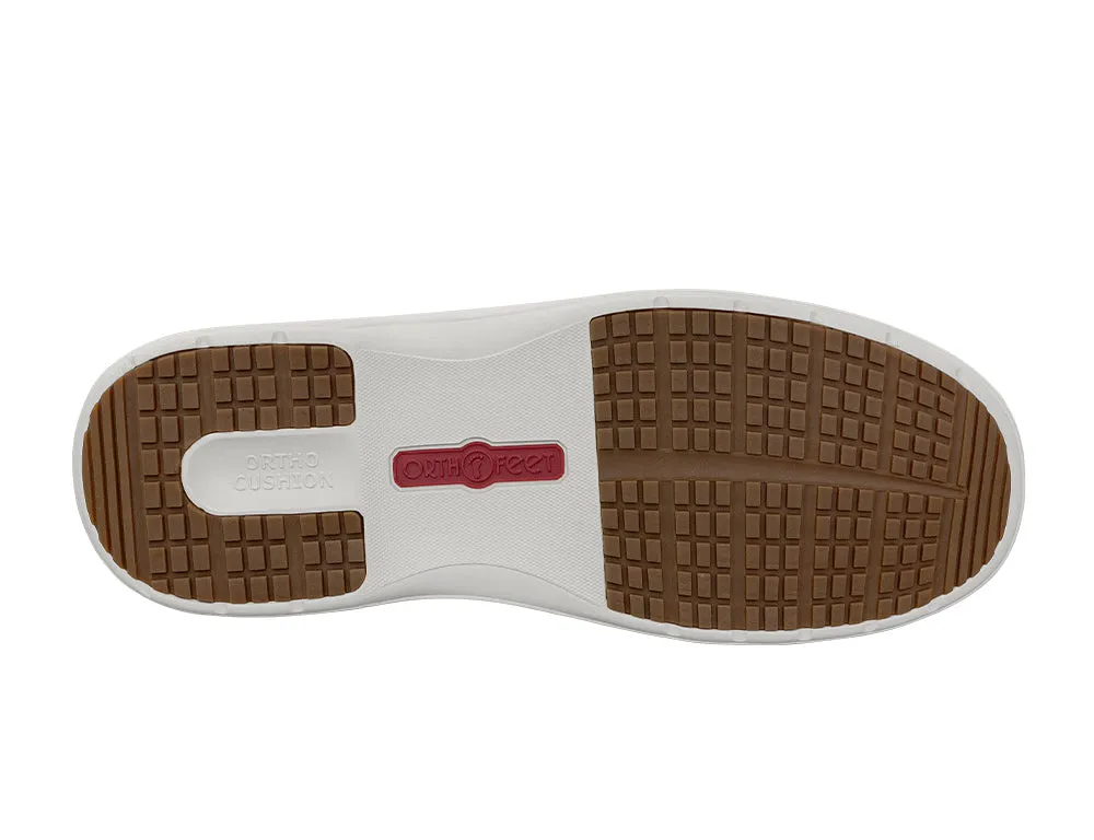 Mens Hands-Free Pierre White Shoes