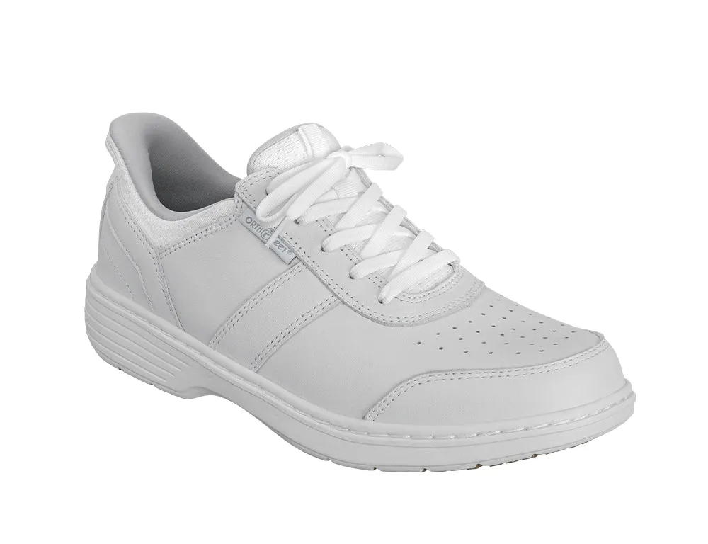 Mens Hands-Free Pierre White Shoes