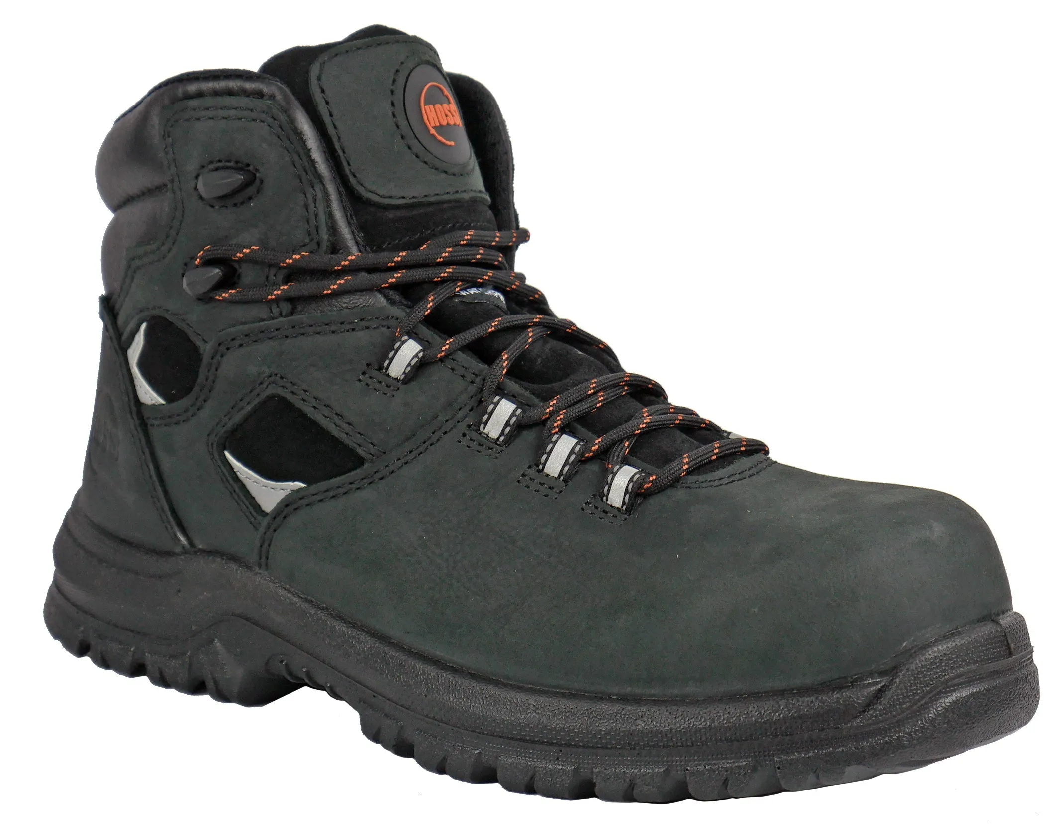 Men's Hoss 6" Lorne Black, EH, PR, WP, SR, Composite Toe Boot