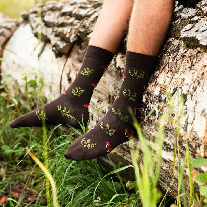 Men's Mushroom Forest Socks