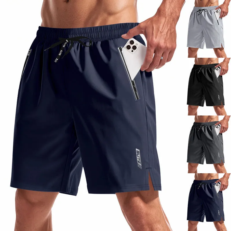 Men's Shorts Micro Elastic Loose Luminous Quick-dry Casual Shorts