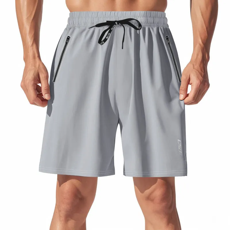 Men's Shorts Micro Elastic Loose Luminous Quick-dry Casual Shorts
