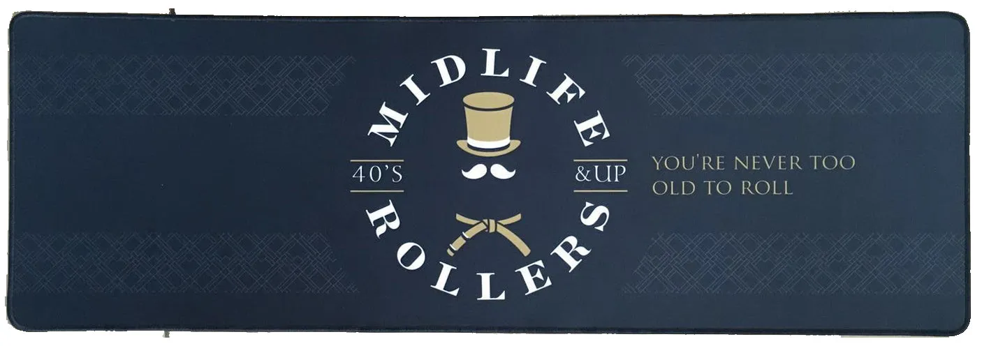 Midlife Rollers Mouse Pad 33.5" x 10.5"