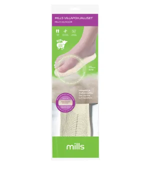 MILLS Villapohjalliset lampaanvillaa