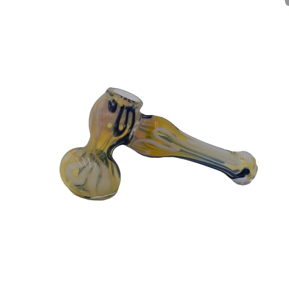 Mini Hammer Hand Glass - Various Colors - (1 Count)