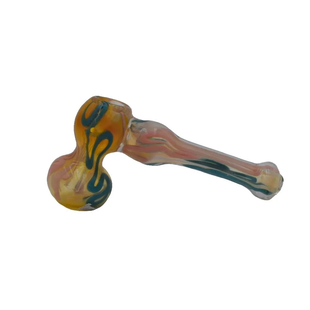 Mini Hammer Hand Glass - Various Colors - (1 Count)