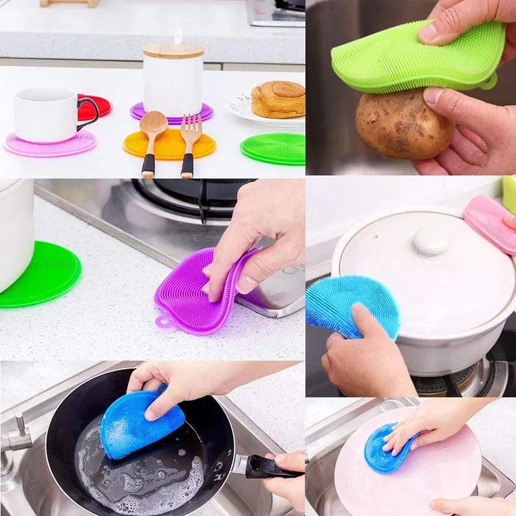 Multi Purpose Silicone Sponge - Yellow