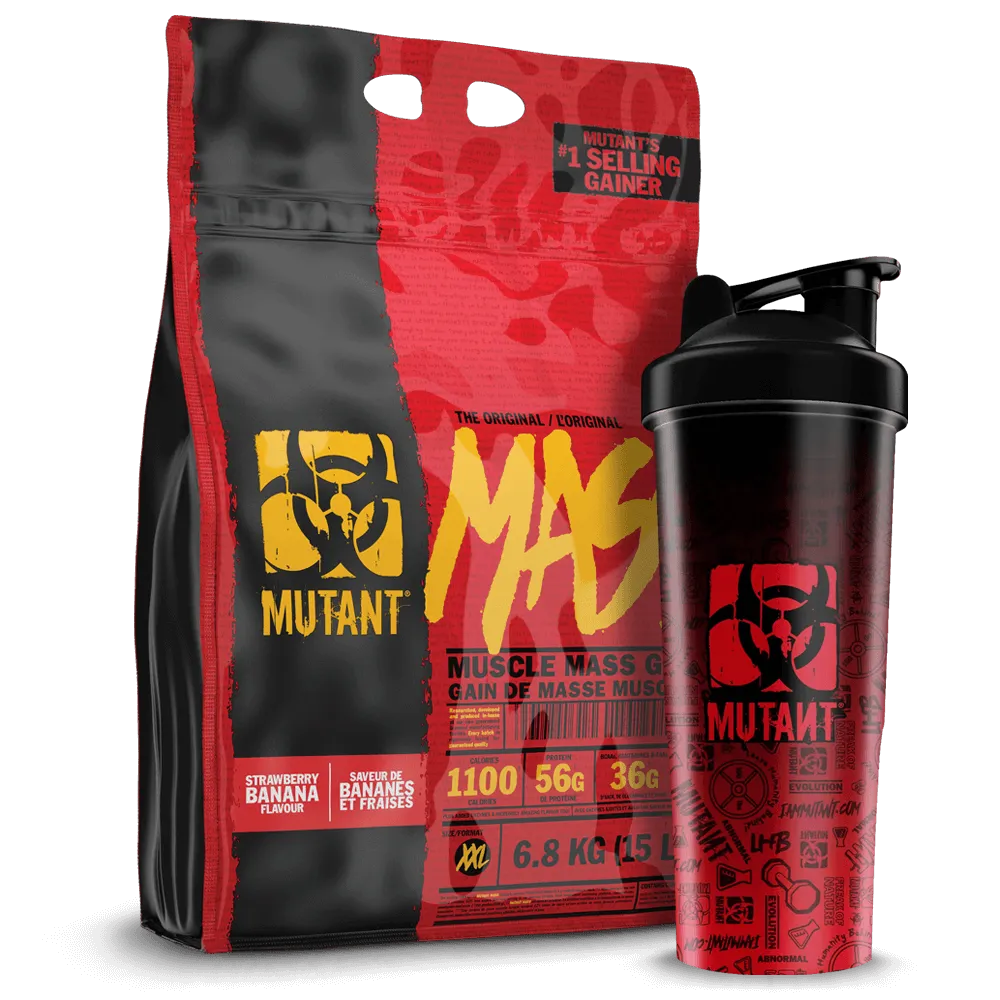 Mutant Mass Strawberry Banana - 6800g.