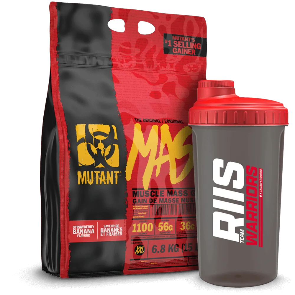 Mutant Mass Strawberry Banana - 6800g.